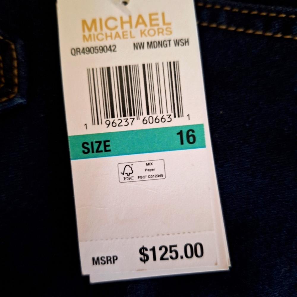Michael Kors midnight blue jeans